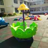 Modelo Nuevo Carrusel Guardería Silla Giratoria Plástico Exterior Carrusel Juguete Infantil Columpio de Diversión Barco Sin Motor