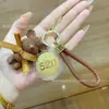 Oro 999 Oro Puro Gato Oro Hola Teléfono Colgante Llavero Regalo para Novia Colgante de Bolsa Kitty