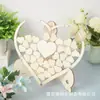 Manualidades Decoración de Boda Letrero de Madera para Mesa de Firma de Boda Marco de Fotos Tablero de Mensajes de Madera Amoroso Libro Arreglo de Cumpleaños Boda