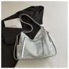 2026 Nova Cor Sólida Grande Capacidade Texturizada Moda Tendência Casual Para o Trabalho Multifuncional Bolsa de Ombro Bolsa Tote
