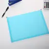B4 Bolsa de Archivo Transparente con Cremallera Tridimensional A4A5 Bolsa de Almacenamiento de Información del Estudiante Materia Examen Bolsa para Documentos Venta al por Mayor y al por Menor