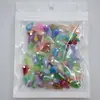 8*13MM semillas de melón gotas de agua acrílico broca para uñas forma de gelatina color AB DIY hecho a mano accesorio decorativo para carcasa de teléfono móvil
