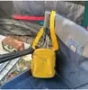 Bolsa Transversal Funcional Color Cúrcuma para Uso Externo para Casais, Estilo Energético para Atividades ao Ar Livre, Bolsa de Ombro Leve Versátil e Casual para o Dia a Dia