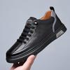 Zapatos de Hombre 2024, Modernos y Casuales, Zapatos Blancos de Cuero Realmente Súper Suave, Zapatos de Cuero para Hombre, Zapatos de Suela Blanda, Zapatos Elásticos Ligeros