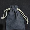 Bolsa de almacenamiento de una sola capa, bolsa de almacenamiento con cordón de mano, bolsa pequeña, color aleatorio, color opcional, bolsa con cordón oscuro 12*15
