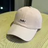 Boné de Baseball Bordado com Letra de Marca da Moda para Homens e Mulheres, Chapéu de Sol Respirável de Secagem Rápida para Esportes ao Ar Livre