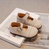 Zapatos Birkenth para Niñas Primavera y Otoño 2025 Nuevos Zapatos de Cuero para Niños Zapatos de Combinar para Bebé Suela Suave Zapatos de Moda de Capa Única para Niños