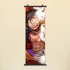 Pintura en aerosol HD caricatura one piece Luffy Sauron pintura colgante pintura decorativa para dormitorio póster de exposición de cómic pintura colgante