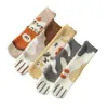 Meias de chão femininas meias de fleece de coral femininas inverno espessadas dispensando garra de gato casa pelúcia meias para dormir femininas meias de dormir femininas