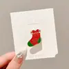 Broche de Papá Noel Europeo y Americano Atmósfera Lindo Pin Personalidad Festiva para Mujer Insignia Creativa Hebilla de Pin de Dibujos Animados Decoración