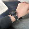 Fivela T com Franja de Couro Jeans Adequado para Apple Watch iWatch 12ª Geração 11/10