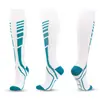 Venta al por mayor del fabricante Nuevos Calcetines de Compresión Deportiva para Hombres y Mujeres Multicolores para Correr al Aire Libre Calcetines Largos de Compresión Calcetines Transfronterizos