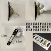 Gancho de Piso para Contêiner, Fivela de Anel de Puxar Horizontal para Amarração de Contêiner, Anel de Puxar Fixo para Caminhão, Acessórios de Modificação de Gancho de Anel de Corda de Puxar para Caminhão Baú
