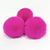 Directamente del fabricante: Bolas de Pelo Falso de Conejo de 8 cm, Accesorios de Bola de Felpa Coloridos para Ropa, Zapatos, Sombreros y Bolsos Hechos a Mano