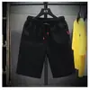 Shorts de Verão Masculino Transfronteiriço, Calça de Meio Comprimento Fina de Seda Gelada Respirável de Secagem Rápida, Corte Solto para Esportes e Uso Casual