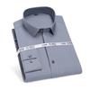 Camisa de Color Sólido de Negocios para Hombre Primavera y Otoño Dongyu Camisa de Fibra de Bambú para Hombre Corte Delgado Camisa Blanca de Manga Larga para Hombre Caballero de Negocios