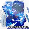 Caderno de Página Colorida A5 Gavião Conan Desenho Animado Animação Detective Conan Caderno de Mão Caderno Bidimensional