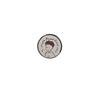 Broche de acero de titanio del Principito para hombre y mujer, insignia sencilla redonda, pin de hebilla de marca, moda ins, accesorios de ropa personalizados