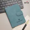 Bolsa Porta-Caderneta de Viagem Capa Protetora Antifurto Bolsa para Armazenamento de Escovas Porta-Caderneta RFID Bilhete de Avião Internacional Bolsa para Cartão de Identidade de Viagem