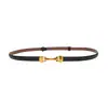 Cinturón de Cuero Genuino Nuevo para Mujer de Comercio Transfronterizo Moda Casual Versátil Cinturón para Pantalones de Gama Alta Nicho Cinturón de Accesorio Simple