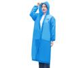 Capa de chuva longa corpo inteiro à prova d'água adulto transparente espessada traje de chuva crianças adulto homens e mulheres portátil descartável poncho