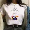 Camiseta de la serie Friends para mujer Camisetas Tops Cuello redondo
