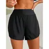 Pantalones Cortos de Playa de Ángulo Plano de Doble Capa Estilo Europeo y Americano 2026 para Mujer, Protectores Solares, Conservadores, Nuevos Pantalones Cortos de Baño para Surfear, Pantalones Cortos de Bikini Deportivos