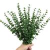Hojas de Eucalipto Artificiales Transfronterizas, Hojas de Dinero, Adornos de Flores Artificiales, Decoraciones de Boda, Ramilletes de Flores Artificiales, Plantas Verdes Artificiales al por Mayor