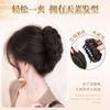 Coque Postiço para Mulheres, Presilha de Garra Realista de Cabelo Humano, Coque Trançado Elegante, Ferramenta Fofa para Penteado Alto, Coque Postiço
