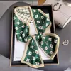 Nuevo Pañuelo Largo de Seda para Mujer en Primavera, Otoño y Verano, Pañuelo de Cuello Estampado, Pequeño Pañuelo Decorativo Moderno y Versátil