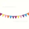 Bandeiras de Feltro do Dia dos Mortos Carnaval Mexicano Festa de 5 de Maio Suprimentos de Decoração Papel Picado