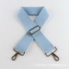 Bolso bandolera casual transfronterizo de color sólido con correa ancha para el hombro, ancho de hombro ajustable 5 cm, lote directo de fábrica