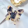 Xinzhimeng Accesorios para el Cabello Estilo Coreano Moda Placa de Acetato Clip de Mariposa Multicolor Niña Lindo Elegante Pinza de Cocodrilo Pinza de Cola