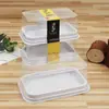 Venta al por mayor de fábrica en stock caja para pastel sabor antiguo temprano repostería mousse lasaña pan de miel blíster caja de embalaje transparente
