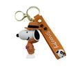 Chaveiro Pingente de PVC Desenho Animado Snoopy Fofo para Carro Bolsa Boneca Acessórios Brinquedo de Garra Presente Boneca