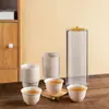 Tazas de té desechables premium para té Kung Fu, tazas de té pequeñas, tazas de degustación de té