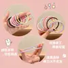 Gomas para el pelo de alta elasticidad para niños, Diademas para bebés, Gomas elásticas para niñas que no dañan el pelo, Cuerdas finas de colores para el pelo de niñas