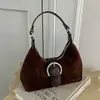 Diseño de nicho coreano transfronterizo, bolso tipo dumpling retro, nueva colección otoño 2026, bolso de hombro casual moderno y minimalista