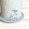 Estilo Ins Transfronteiriço Marcação a Laser Feliz Natal Disco Acrílico Decoração de Cupcake Suprimentos para Festa de Natal