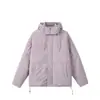 Yidao Vintage 2025 Invierno Nuevo Chaqueta de Algodón con Capucha Desmontable de Pana Gruesa Cálida Abrigo de Algodón para Pareja