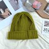 Chapéu de Lã Enorme Chapéu de Lã Preto Feminino Outono e Inverno Chapéu para Frio Cabeça Grande Chapéu de Lã Grosso Chapéu de Tricô Oversized