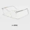 Nuevo marco de gafas redondo, gafas de estilo coreano de moda para mujer con lente transparente, gafas lisas, marco redondo para hombre, lentes para ojos anti luz azul literarias de negocios