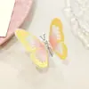 Grampo de Cabelo Borboleta Móvel Bordado de Carro Verão Infantil Fofo de Menina Acessórios de Cabelo Antigos Grampo de Cabelo Hanfu