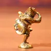Artesanías de Latón con Adornos de Sun Wukong, Decoraciones del Rey Mono para Atracciones Turísticas, Puestos Callejeros, Ferias de Templos, Mercados Nocturnos, Pequeños Adornos de Sun Wukong