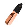 Fornecimento de aço inoxidável portátil pequeno shoehorn sapatos de couro curto Shoe Lift Shoe Acessórios