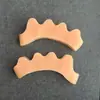 Popular Transfronterizo Hallux Valgus Manga Correctora Separadora de Dedos de Cinco Orificios Unisex Artefacto Ortopédico para Dedos Separador de Dedos