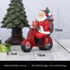 Venda imperdível de bonecos de Papai Noel, enfeites de chapéu de Natal, decorações de Natal, arranjo de atmosfera de resina para presente