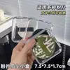 Caja de almacenamiento tipo puff caja vacía portátil caja transparente limpia portátil esencial para viajes de negocios linda maquillaje escritorio estilo ins baño