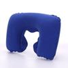 2026 Set de Tela de Felpa Flocada Almohada Inflable Almohada para Siesta al Aire Libre Almohada de Viaje Almohada para el Cuello Almohada para la Espalda Almohada en Forma de U Almohada en Forma de U