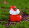 Decoração ins de Natal artesanato de resina presente criativo Papai Noel boneco de neve casa pequeno presente